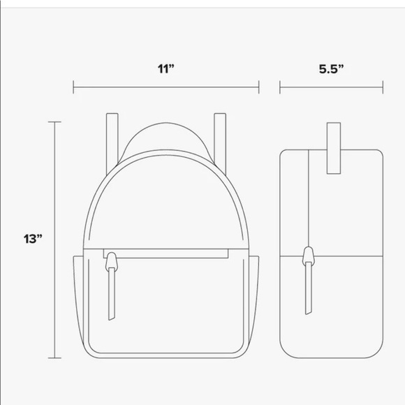 Calpak Kaya Small Backpack, Perfect for Everyday and Travel! Black with Gold - Picture 3 of 12